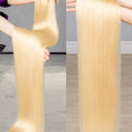 613 Bundles Blonde Bundles Human Hair 24 26 28 30 Inch 613 Straight Hair 1/3/4 Bundle 12A Unprocessed Vietnamese Virgin Hair