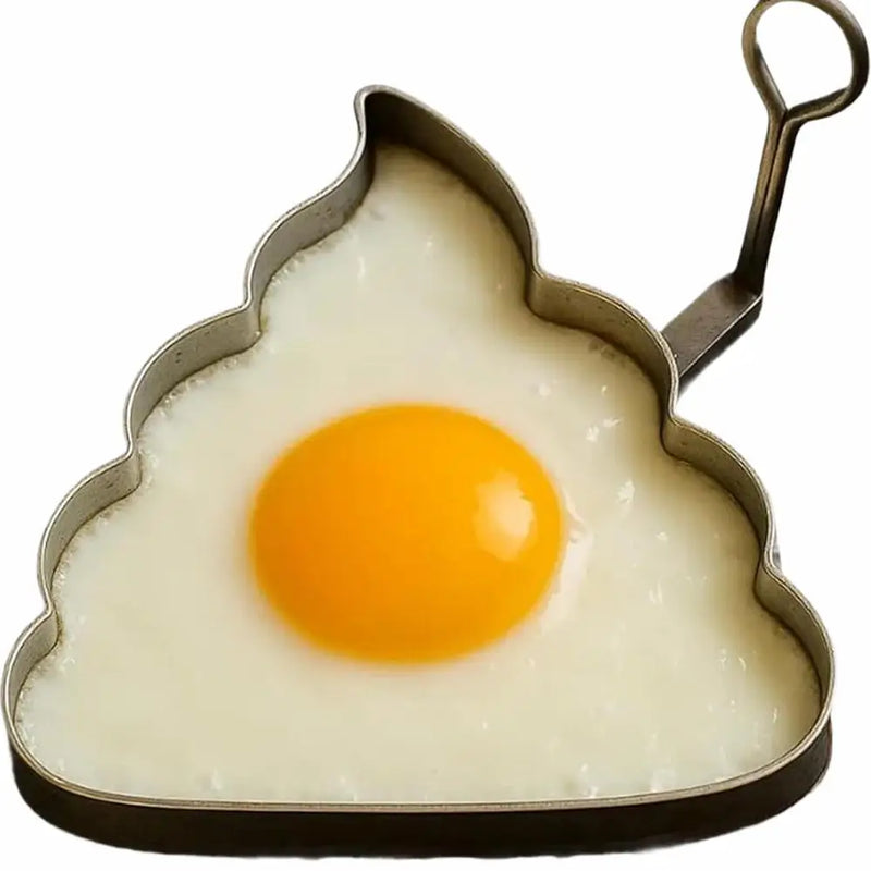 Funny Fried Egg Mold Creative Stainless Steel Non-Stick Omelette Kitchen Cooking Tool Girlfriend DIY Breakfast Sandwich Gadget