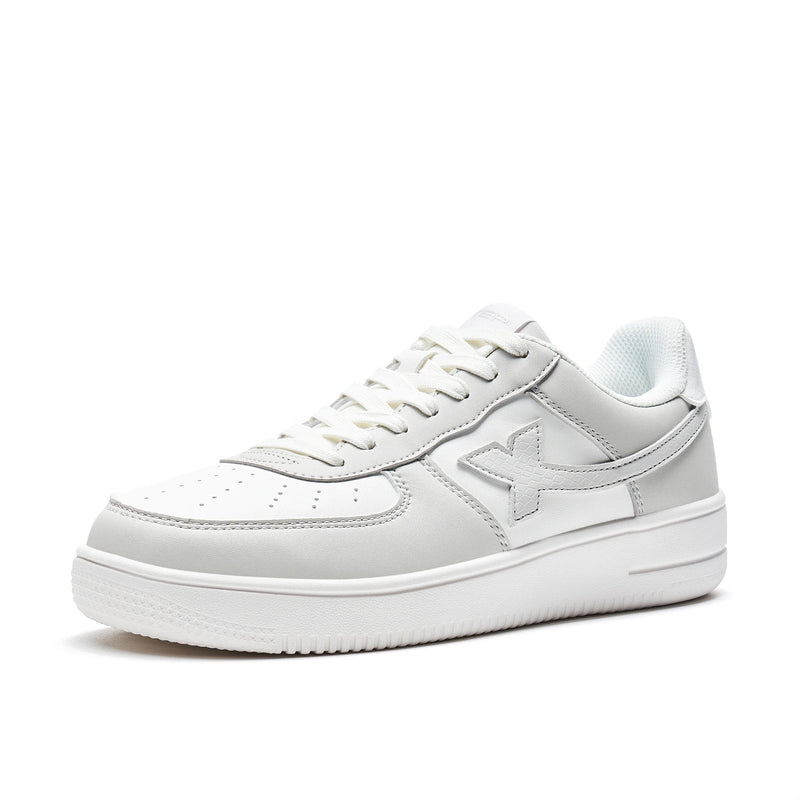 Xtep Women Men Skateboarding Shoes Non - Slip Casual White - View 9 | SAMAG