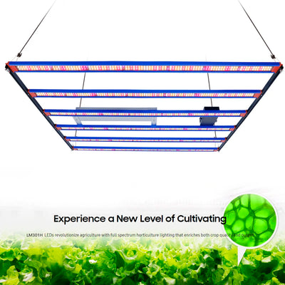 1000W LM301H EVO 650W Full Spectrum LED Grow Light Bar UV | SAMAG