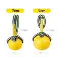 7cm/9cm Yellow Indestructible Rubber Ball Pet Dog Training Chew Play Fetch Bite Toy Dog Toys For Dog Interactive