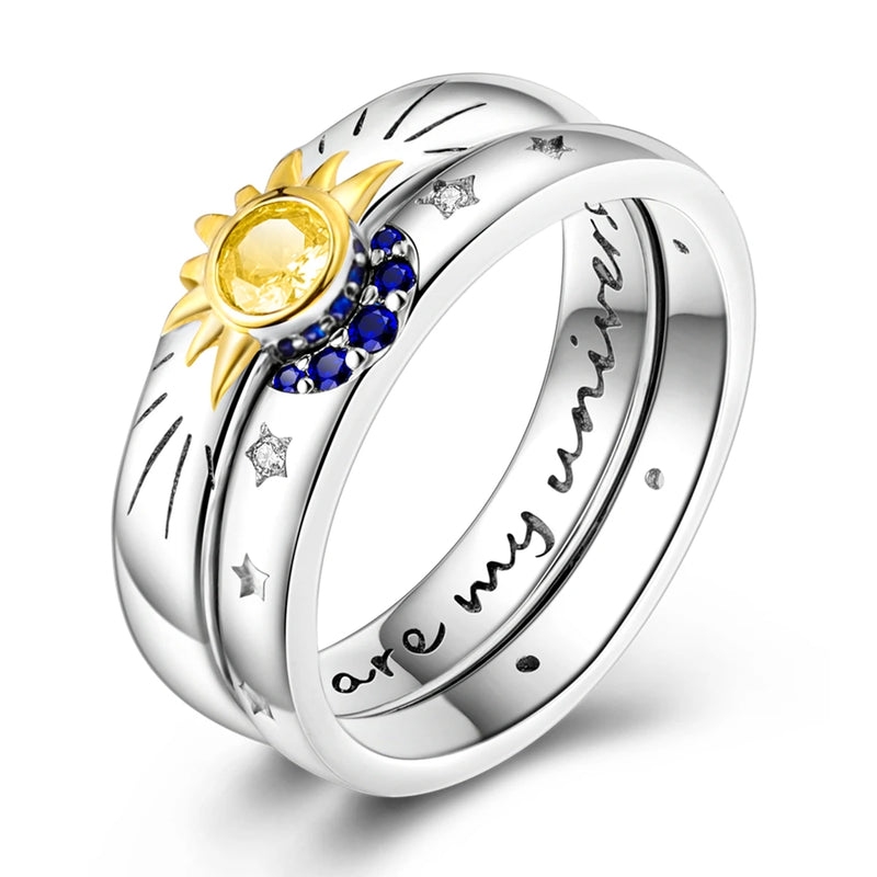 Orstarry S925 Sterling Silver Blue Butterfly Insect Closed Ring For Women Original Finger Jewelry Party - Visuel 21 | SAMAG