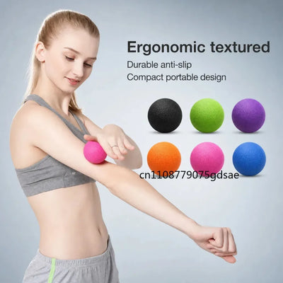 TPE Fascia Ball Lacrosse Muscle Relaxation Exercise | SAMAG
