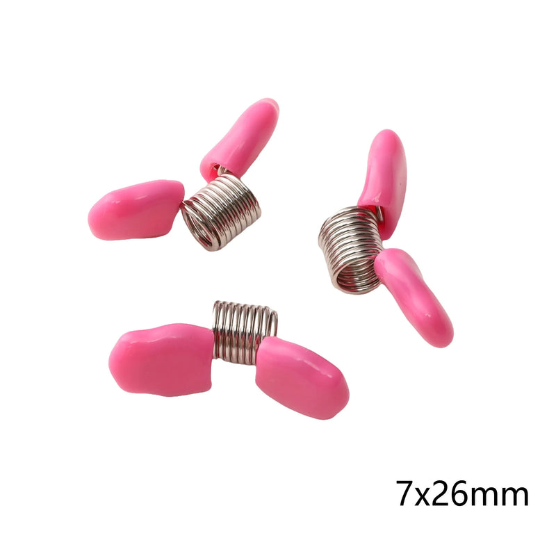 1 Pcs Beads Stopper Spring Clamps Creative Bead Wire End Jewelry Making Tool, DIY Bracelet Necklace Tool Accessory for Handmade