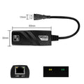 Wired USB 3.0 To Rj45 Lan Ethernet Adapter 100Mbps Usb3.0 Gigabit Network Cable for Xiaomi MiBox Windows10 - Visuel 6 | SAMAG