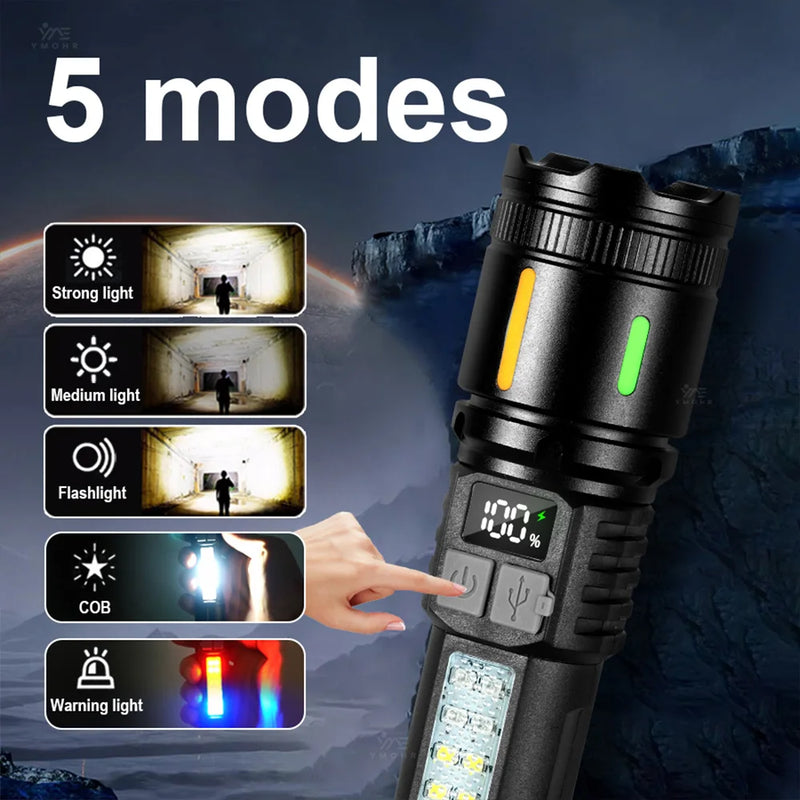 Tactical Self Defense Flashlight Personal Protection Led - View 4 | SAMAG