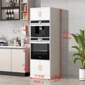 XWJ Kitchen Built-in Dishwasher Cabinet Steam Oven Cabinet Microwave Cabinet Disinfection