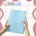 A4 Document Holders,Creative And Minimalist Transparent Book Clips, Exam Paper Folders, Plastic Office And Resume Report Folders