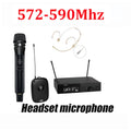 SLXD Microfone 500/600/800MHZ Wireless Microphone System 4pin Headset KSM8/Beta58 Professional Audio Equipment For Stage Karaoke