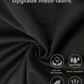 Fashionable men's polyester micro elastic letter print breathable round neck T - shirt pants set summer - View 6 | SAMAG