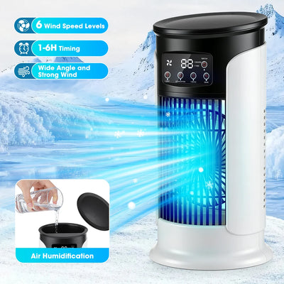 USB Mini Portable Air Conditioner Cooler Fan Water | SAMAG