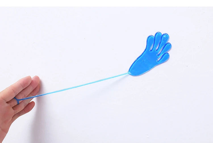 5-50 Pcs Funny Sticky Hands toy Palm Elastic Sticky Squishy Slap Palm Toy Novelty Gift Party Toys Birthday For gift
