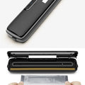 220V Electric Vacuum Sealer Packaging Machine with Free 15pcs Vacuum Bags Machine Household Black Food Vacuum Sealer