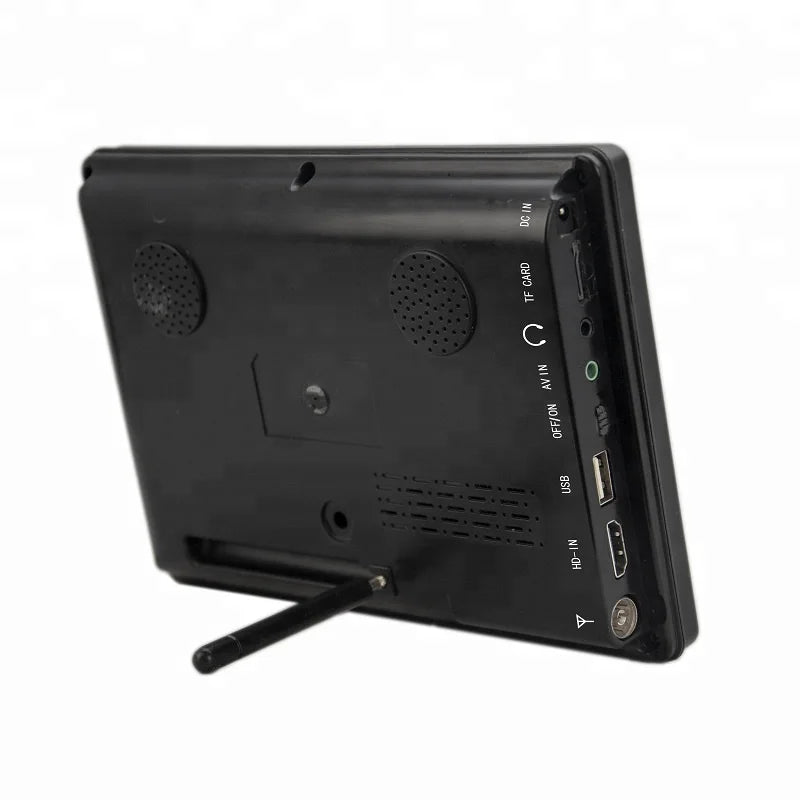 7 Inch Portable Digital TV DVB-T2 ATSC ISDB-T LCD Screen Rechargeable Battery Car Monitor Television Auto RV Travel Camping