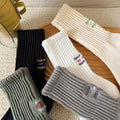4 Pairs Men's Cotton Work Socks Cushioned Long Running | SAMAG
