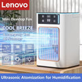 Portable Desktop USB Mobile Air Cooler Fan Household Mini Air Conditioner Fan Large Water Tank Atomization Humidifying Quick