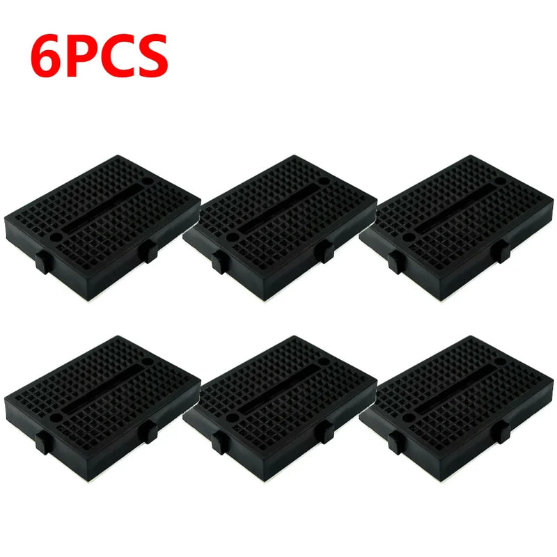 1-10PCS SYB-170 Mini Solderless Prototype Breadboard 170 Holes Breadboard Prototype Board 35x47mm for Small DIY Kits