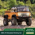CROSSRC EMO JT4 RTR Simulation Climbing Truck 4WD Off-Road RC Remote Control Electric Model Car Two-Speed Differential Lock