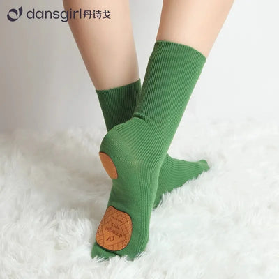 Professional Dance Socks Cotton Mid-tube Bottom Modern | SAMAG