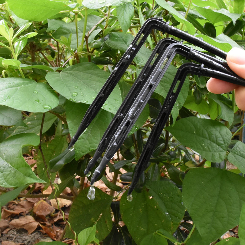 Garden Automatic Watering System Drip Irrigation Kit 4-Way 4/7mm to 3/5mm Hose Dripper for Pot Plant Vegetable Bonsai Greenhouse
