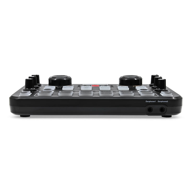 X60 Live Sound Cards DJ Equipment Card Audio Mixer Recording DJ Equipment For Karaoke Broadcast KTV Live Sound Studio Mixer