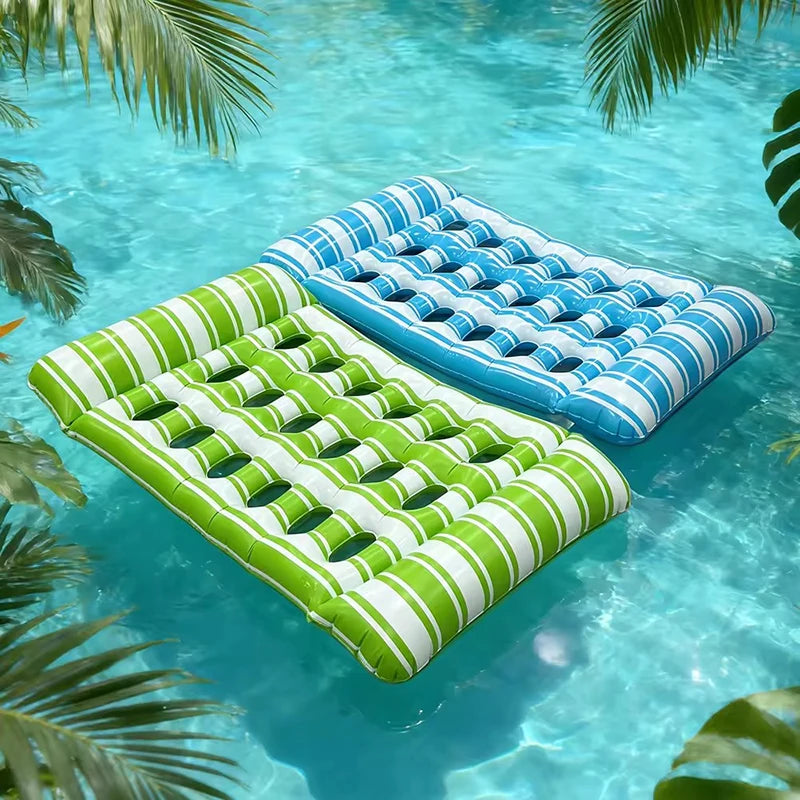Summer Foldable Water Hammock Inflatable Sea Mattress PVC | SAMAG