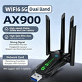 WiFi 5 Wireless Network Card 1300M Dual Band 2.4G&5GHz USB 3.0 High - Speed Adapter Driver Free For - Visuel 6 | SAMAG