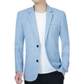 New Men's Spring and Autumn Light Suits, Solid Formal Wear, Business Casual Coats, Jackets for 4XL - View 3 | SAMAG