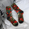 Red Mushroom Men's Socks Novelty Fashion Sports Elastic | SAMAG