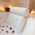 1 Spa Bathtub Pillow with Anti Slip Suction Cup for Neck and Back Support, Bathroom Accessory, Bathtub/Bathroom Accessory