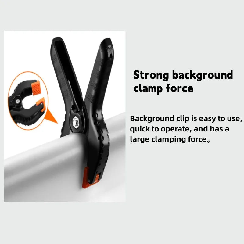 RP04 Backdrop Stand Photo Video Studio Background Stand Backdrop Support System Kit Photography Studio Scenery Shelf Frame Kit