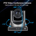4K60fps NDI PTZ Video 12x 20x Zoom Conference SDI Camera USB HDMI POE IP Live Streaming Camera for Church Business Youtube