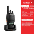 Retevis H777D (H777Upgraded) Walkie Talkie PMR/FRS Portable License-Free LCD Display Two Way Radio Long Range Type-C for Camping
