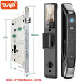Biometric Infrared 3C Face Real-time intercom Palmar vein Smart Door Lock Fingerprint Password Electronic Key Card APP Unlock