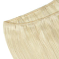 Natural Human Hair Sew-in Double Weft Extensions 50G 12-22 Inch Machine-Remy Full Head Bundle for Hair Extensions