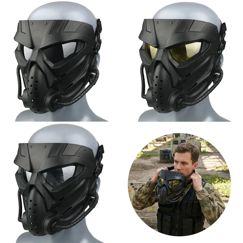 Full Face Protection-Mask Tactical Mask Alien Breathable | SAMAG