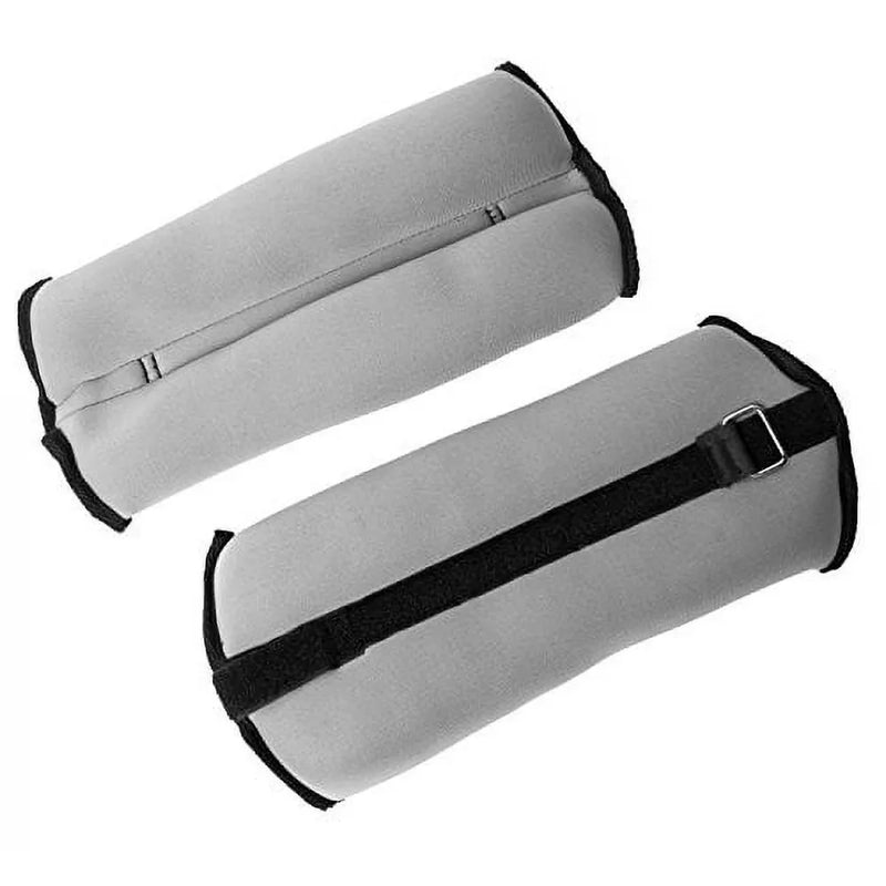2 lb Pair Ankle/Wrist weights, Gray | SAMAG