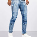 Jeans Men's Small Straight Leg Denim Design Pants | SAMAG