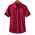 Simulation Silk Shirt Women's Short Sleeve New Wild - View 7 | SAMAG