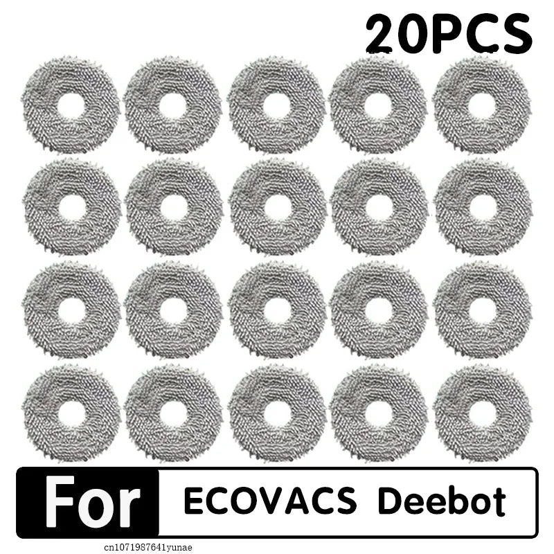 Mopping Pad For ECOVACS Deebot T20 T10 X1 Omni T30 Pro Omni X2 Omni X1 T10 Turbo Mop Cloth Robot Vacuum Cleaner Accessories