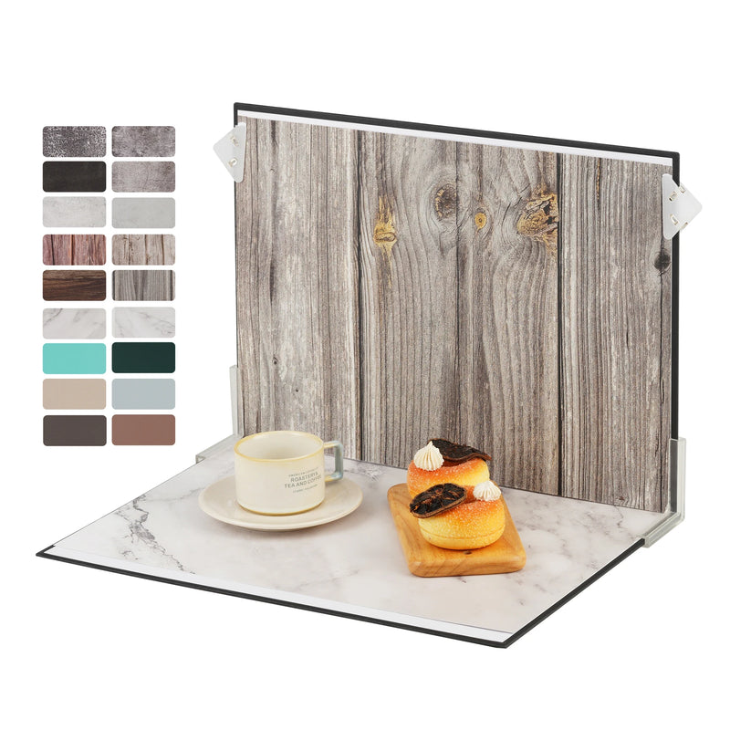 Selens Background Paper Double-Sided Product Photography Backdrops Photo Studio Kits Props  for Food/Makeup/Jewelry/Christmas