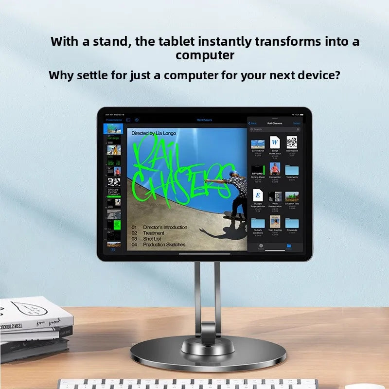 Metal Magnetic Tablet Stand Holder Pad Folddable Tablet Holder Suitable for Mobile Phones and Tablets Mobile Phone Accessories