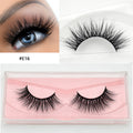 Visofree Mink Lashes 3D Mink Eyelashes 100% Cruelty free Lashes Handmade Reusable Natural Eyelashes Popular False Lashes Makeup