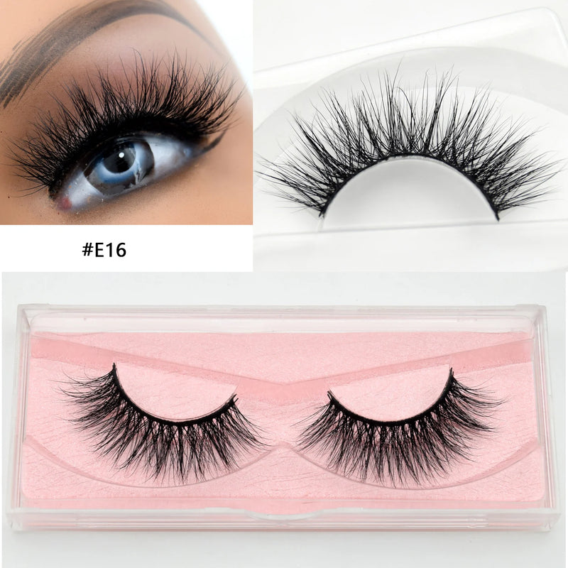 Visofree Mink Lashes 3D Mink Eyelashes 100% Cruelty free Lashes Handmade Reusable Natural Eyelashes Popular False Lashes Makeup