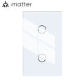 Matter smart switch  Alexa Google No APP required Intelligent Control Scan QR Code to Connect Touch Light Switch