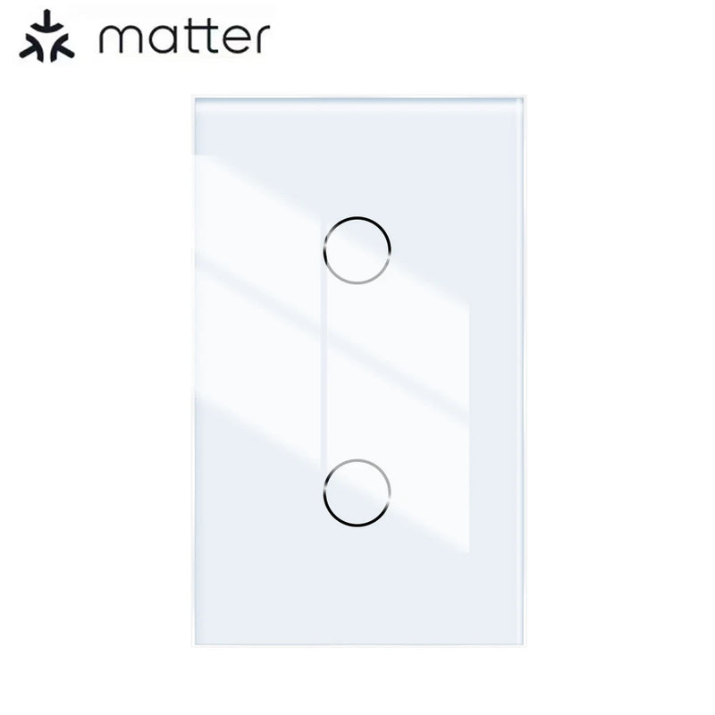 Matter smart switch  Alexa Google No APP required Intelligent Control Scan QR Code to Connect Touch Light Switch