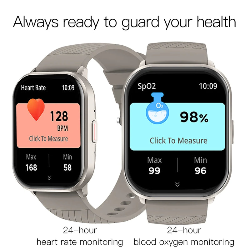 OLEVS Watch Multilingual Electronic Watch IP68 Waterproof Smartwatch Outdoor Sports Fitness Tracker Health Monitor BT5.2 8206