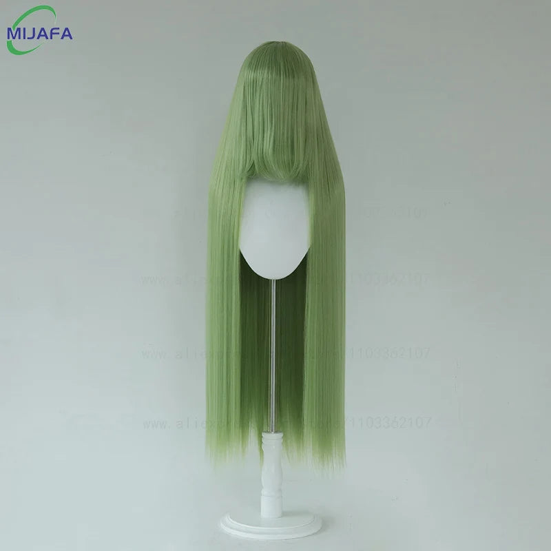 Very High Quality 600g 68 Colors 40 Inch 100cm Long Straight Cosplay Wig With Bangs Heat Resistant Hair Anime Wigs + Wig Cap