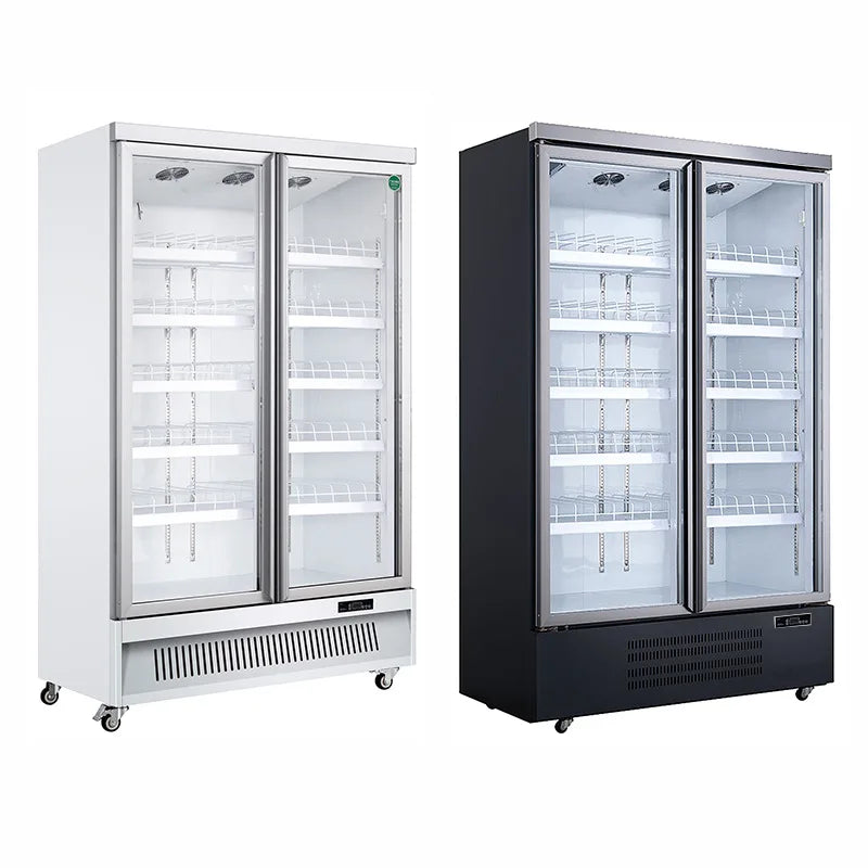 2026 Commercial Freezer Grocery Convenience Store Supermarket Upright Display Freezer Refrigerator