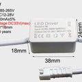 LED Driver 300mA 1W 3W 5W 7W 12W 18W 20W 25W 36W For LEDs Power Supply Unit AC85-265V Lighting Transformers For LED Power Lights
